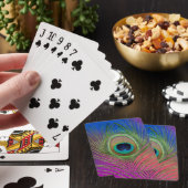 Jeu De Cartes Plume de la queue d'un paon (In Situ)