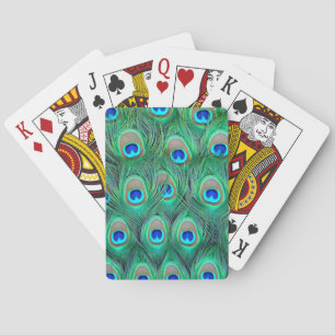 Jeu De Cartes Plumes de paon
