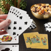 JEU DE CARTES PLUMES DU DÉSERT (In Situ)