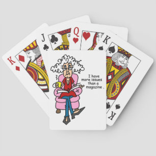 Jeu De Cartes Plus de numéros qu'un Humour de magazine
