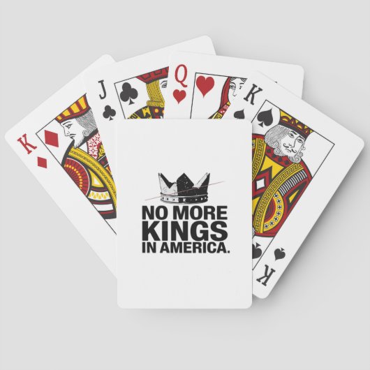 Jeu De Cartes Plus de rois en Amérique (dos)