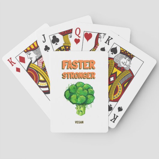 Jeu De Cartes Plus Rapide Plus Fort Végétalien (dos)