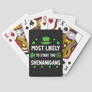 Jeu De Cartes Plus susceptible de commencer le chahut