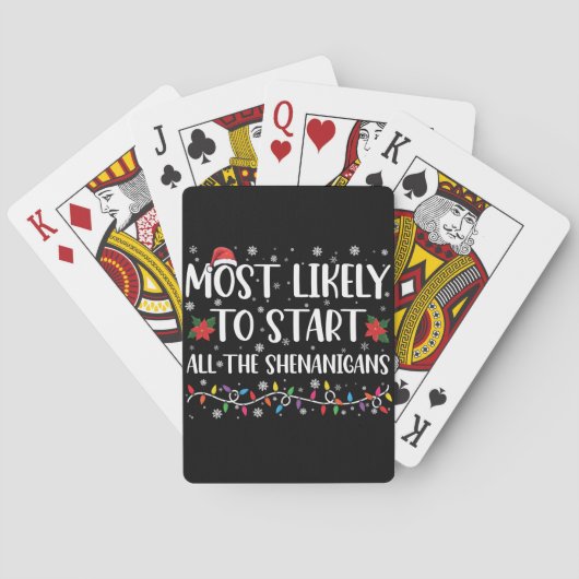 Jeu De Cartes Plus susceptible de déclencher les Shenanigans de (dos)