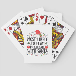 Jeu De Cartes Plus susceptible de jouer au Pickleball avec le Pè