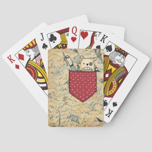 Jeu De Cartes Poche de mange-souci (dos)