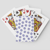 Jeu De Cartes Poches de Doodle, Paws de Chien, Paws Bleus de Mar (dos)