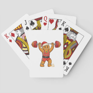 Jeu De Cartes Poids de pain d'épices de Noël 2026 Fête de Noël