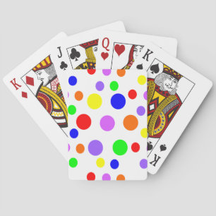 Jeu De Cartes Points Arc-En-Ciel Jouer Des Cartes