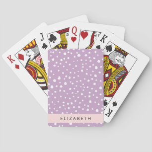 Jeu De Cartes Points Dalmatiens Lilac, Points Dalmatiens, Votre 