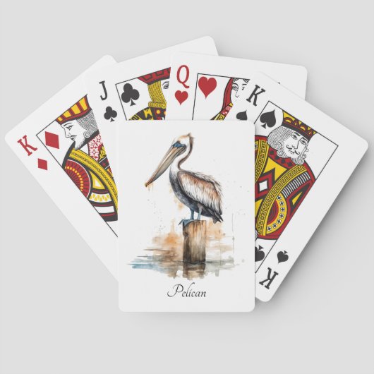 Jeu De Cartes Poise du Pélican (dos)