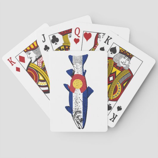 Jeu De Cartes Poisson Colorado (dos)