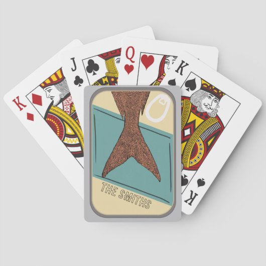 Jeu De Cartes Poisson en conserve (dos)