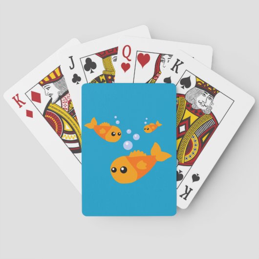 Jeu De Cartes Poisson mignon (dos)