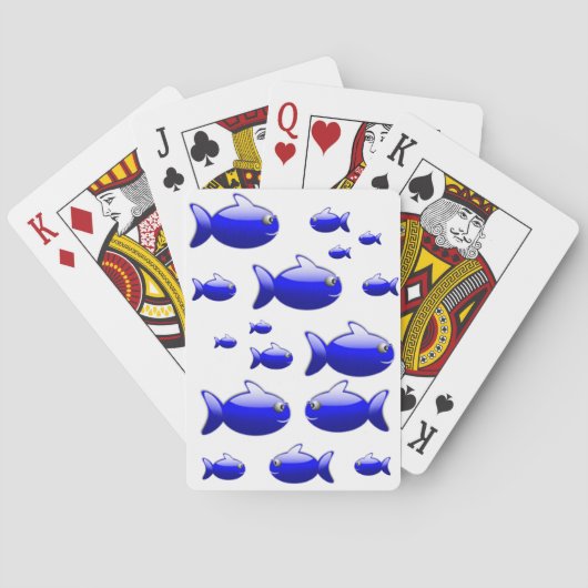 Jeu De Cartes Poisson Playing Card Deck (dos)