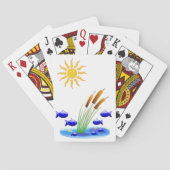 Jeu De Cartes Poisson Playing Card Deck (dos)