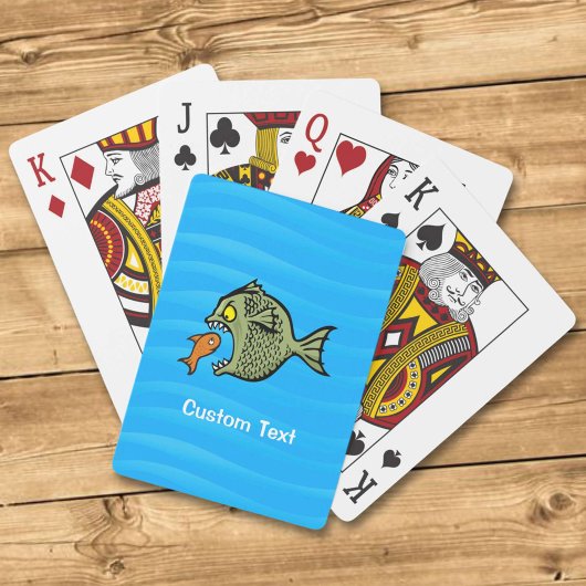Jeu De Cartes Poisson taupe jouant aux cartes