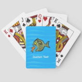 Jeu De Cartes Poisson taupe jouant aux cartes (dos)