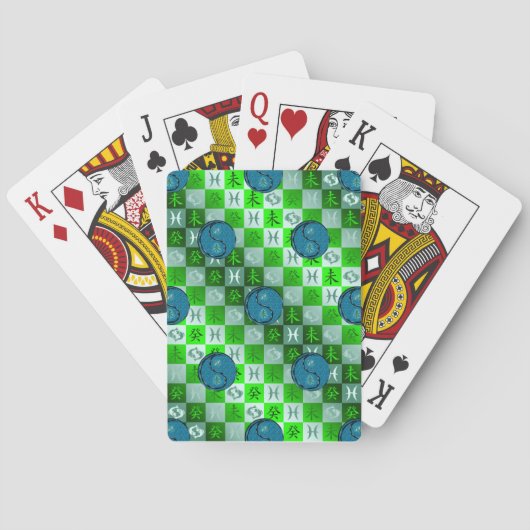 Jeu De Cartes Poissons & Bouc d'eau (dos)