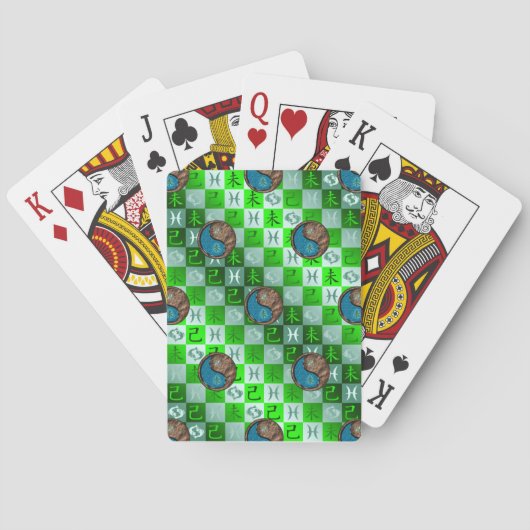 Jeu De Cartes Poissons & Chèvre de Terre (dos)