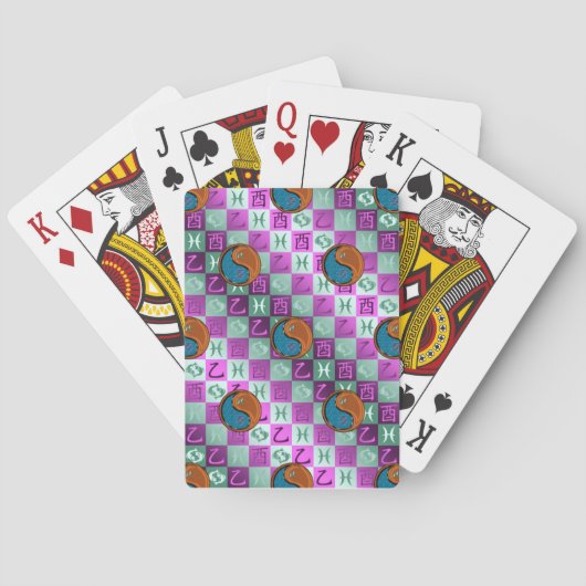 Jeu De Cartes Poissons & Coq de Bois (dos)