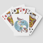 Jeu De Cartes Poissons Zodiac Horoscope (dos)