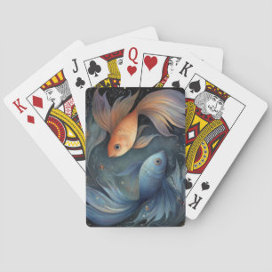 Jeu De Cartes Poissons Zodiaque Astrologie Anniversaire Mystique