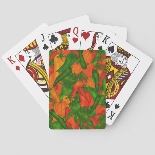 Jeu De Cartes Poivrons (dos)