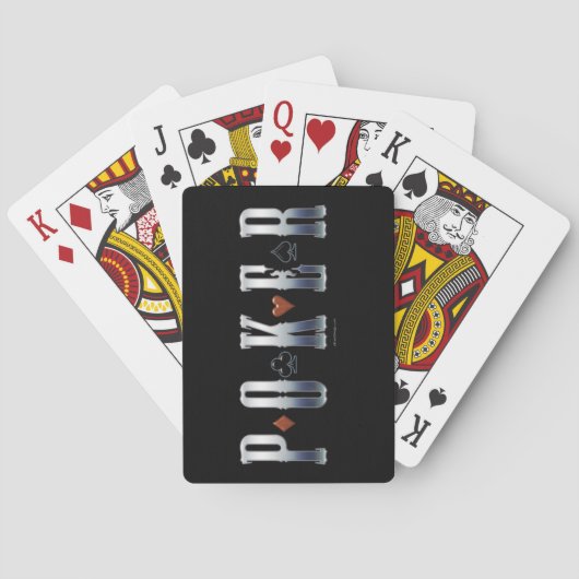 Jeu De Cartes Poker (dos)