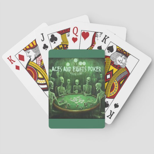 Jeu De Cartes Poker As et Huit (dos)