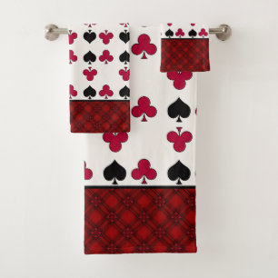 Jeu de cartes, poker, cartes de table, rouge et no