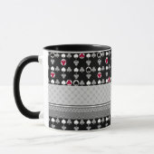 Jeu de cartes, poker, mug cartes de table (Gauche)