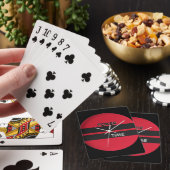 Jeu De Cartes Poker Time Rouge Noir  (In Situ)