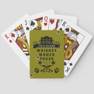Jeu De Cartes Poker Wild West Americana