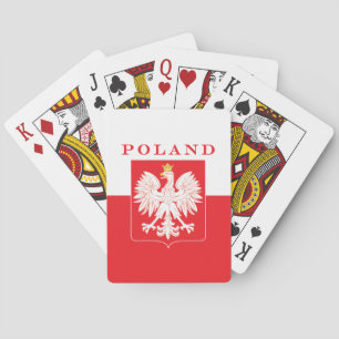 Jeu De Cartes Poland Eagle Red Shield