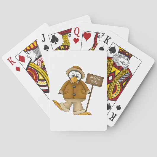 Jeu De Cartes Pôle Nord Penguin (dos)