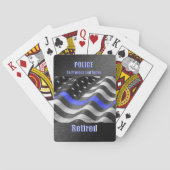 Jeu De Cartes Police (dos)