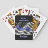 Jeu De Cartes Police (dos)