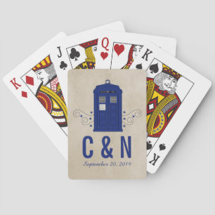 Jeu De Cartes Police Box Mariage Lecture Cartes v6