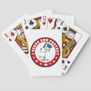 Jeu De Cartes Policier qui sert et protège