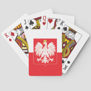 Jeu De Cartes Polish Eagle Red Shield