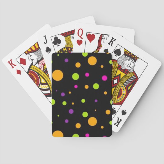 Jeu De Cartes Polka dot (dos)