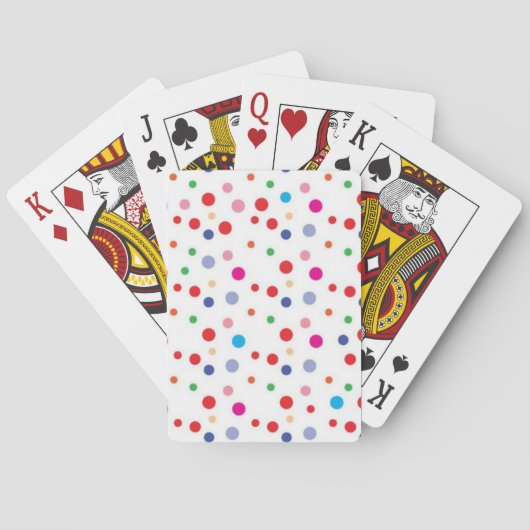 Jeu De Cartes Polka dot (dos)