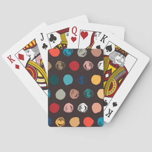Jeu De Cartes Polka dot (dos)