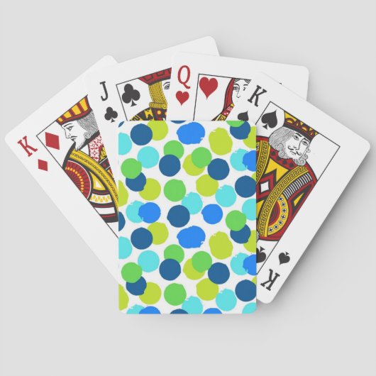 Jeu De Cartes Polka dot (dos)