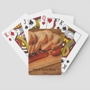 Jeu De Cartes Pologne Polska Nourriture Polonaise Saucisse Kielb