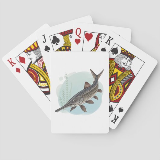 Jeu De Cartes Polyodon américain (dos)