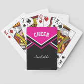Jeu De Cartes Pom-pom girl rose (dos)