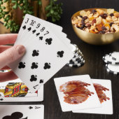 Jeu De Cartes Pomeranian rouge (In Situ)