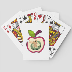 Jeu De Cartes Pomme à bec à chenille